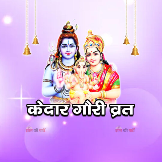 केदार गौरी व्रत 2026